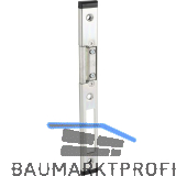Schlie�blech GU f. Secury zum Aufschrauben,verst.m. AT-St�ck,rechts,verz. silber