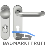 ECO Sicherheits-Wechselgarnitur D 110-auf Kurzschild, mit Kernziehschutz