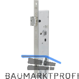 Fluchtt�rschloss 1971 2-flg. elekt. kuppelbar, universal,eckig, DM 35, Edelstahl