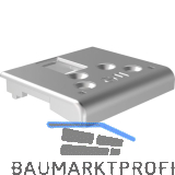 GU Schlie�platte unten f.GU- MFT-T�rschwelle, 57,5 x 51 mm, verzinkt silber