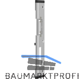 GUSchlie�blech f�r Secury zum Aufschrauben,verst.m. AT-St�ck,rechts,verz.silber