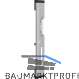 Schlie�blech GU f. Secury zum Aufschrauben,verst.m. AT-St�ck, links,verz. silber