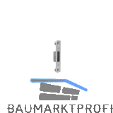 BKS Schlie�platte verd. f�r Automatikriegel, Y=15 mm, Stahl dekorsilber