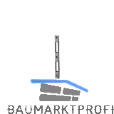 WG Schlie�blech 3/PSR einfr�sbar f. Falle/Riegel, verzinkt silber