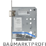 BMH Fluchtt�rschloss 1019 PZW f�r 2 Profilzylinder, links, DM 60/100, Edelstahl