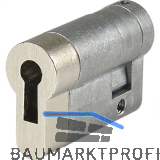 Einbauhalbzylinder gleichsperrend Sperre 61005 Keilbart A37/C48 mm vernickelt