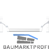 DORMAKABA Griffrohr f�r Stangengriff, 1150 mm, silber eloxiert