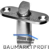 BMH Schnappriegel 1196, Stulp 54 x 20 rund, Edelstahl