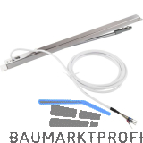 KFV Kabel�bergang verdeckt 180�, Aufnahmekasten Rahmenseitig, Kabel 3 / 8 m