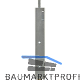 KFV Zwischenst�ck f. Stulpfl�gelbeschlag AS 2600, 200 mm, links