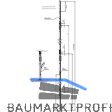 KFV Stulpfl�gelbeschlag AS 2600 BS 60 B001, links f. linken Gehfl�gel