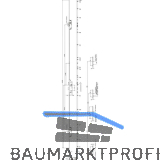 KFV Mehrfachverriegelungsschloss BS 2600 F16 B003, DM 65, Stulp 16mm, verzinkt