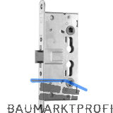 BMH Fluchtt�rschloss 1758 PZ, Dornma� 65, verzinkt, D einw�rts, rechts