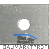 WSS Futterst�ck 24x20x3 mm Aluminium blank