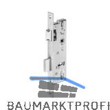 WILKA Rohrrahmenschloss Flachstulp m. Falle u. Riegel, PZW, DM 20, Edelstahl