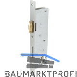 ROTO Rohrrahmenschloss Flachstulp m. Rollfalle/Riegel 884, DM 30,verzinkt silber