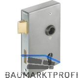 AMF Spezialschloss f�r Stahlkonstruktionen 140UNIG, PZW, VK 8 mm,Edelstahl V2A