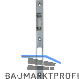 Schlie�blech verstellbar 3/PSR-V zum Einfr�sen, rechts, Edelstahl-Effekt