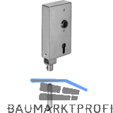 AMF Spezialschloss f. Stahlkonstruktionen 140V f. Verriegelung nach unten,blank