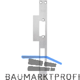 Lappenstulpe 25/44 x 250 x 3 mm, Edelstahl