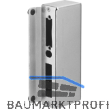 AMF Gegenkasten f�r E-�ffner 146ET schmal,f.Doppeltore,172x80,5x30mm,Stahl blank