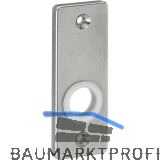 AMF Dr�ckerrosette 426, eckig, 87 x 32 x 6 mm, Edelstahl