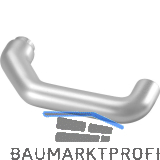 AMF Dr�ckerlochteil 476 U-Form, Ansatz 18 mm, VK 8 mm, Aluminium silber eloxiert