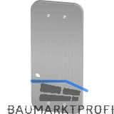 Montageplatte econ Exit 2010 f�r Brandschutzt�ren, Edelstahl