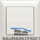 T�r�ffnertaster 1012 mit Schl�sselsymbol, Unterputz, Kunststoff wei�