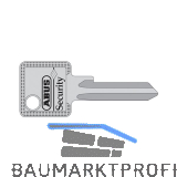 ABUS Zylinderschl�ssel (D6/C73/K82/E50/E60) Nachbestellung