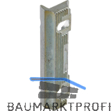 Aufschraubst�ck Serie 118 FaFix, 45 x 12,4 x 7,9 mm, Stahl verzinkt