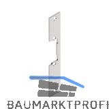 Schlie�blech zu O&C T�r�ffner, kurz, 159 x 25 x 3 mm,Stahl grau beschichtet