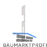 Schlie�blech zu O&C T�r�ffner, lang, 250 x 25 x 3 mm, Edelstahl