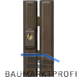 ABUS Fenster-Zusatzsicherung FTS88 gleichsperrend braun