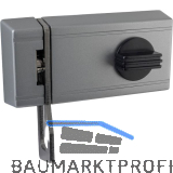 MARCHESI Zusatzschloss mit T�rf�nger, inkl. Au�enzylinder, DM 70, rechts, silber