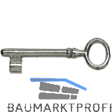 Keilbartschl�ssel Tosisch, Sperre LB 4, vernickelt