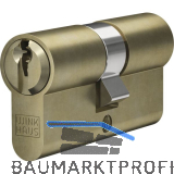 WINKHAUS Doppelzylinder AZ 40/45 verschiedensperrend beidseitig sperrbar Messing
