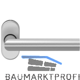 Dr�ckerlochteil D 310 - auf Rosette, VK: 9 mm, FS, Edelstahl matt