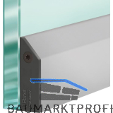 PLANET T�rdichter KG-SM schmal RD,Fixma� 772x11,5x38mm,einseitig Alu natur