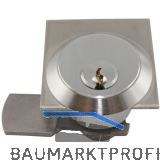 DORMAKABA Blechmontagezylinder 29 mm H36000 gleichsperrend Messing vernickelt