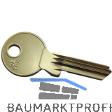Zylinderschl�ssel-Rohling DORMAKABA, AP 2000/960922, Type 2.1, gro�es Profil