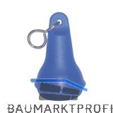 Hotelschl�sselanh�nger - birnenf�rmig blau