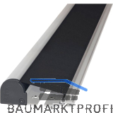 Fingerschutz FSR 6000 Quick,1925 mm,Aluminium silber eloxiert,Kunstfaser schwarz