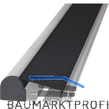 Fingerschutz FSR 6000 Quick,2015 mm,Aluminium silber eloxiert,Kunstfaser schwarz