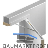 ATHMER T�r�ffnungsbegrenzer Porti f�r Holzt�ren, 720-1110 mm, 30kg, silber