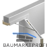 ATHMER T�r�ffnungsbegrenzer Porti f�r Holzt�ren, 720-1110 mm, 100kg, silber
