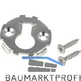 UWG-Verbinder, � 30 mm, Einlasstiefe 4,5 mm, Stahl verzinkt