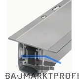 PLANET T�rdichter RO-RD, 1335 mm, H�he 20 mm, einseitig, Aluminium natur