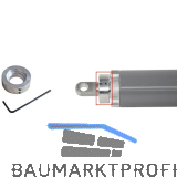 Verstellsicherung f�r T�rschlie�er DIREKT II 150, Aluminium