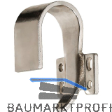 Haken 1011 f�r T�rschlie�er Dictator, vernickelt, f�r zur�ckliegende T�ren